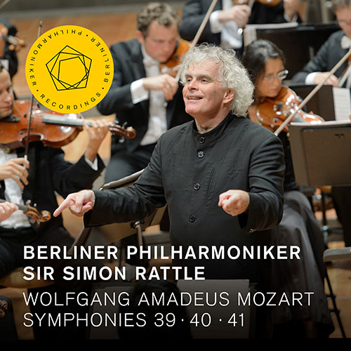 Simon Rattle conducts Mozart’s Symphonies Nos. 39, 40 & 41