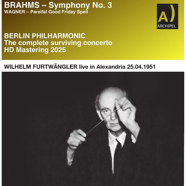 Wilhelm Furtwängler live in Alexandria (HD Mastering 2025)